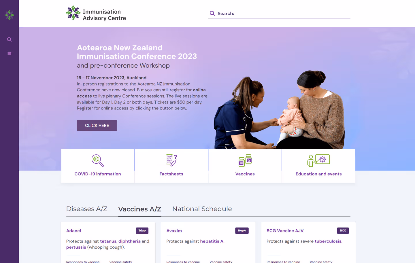 AMP Homepage